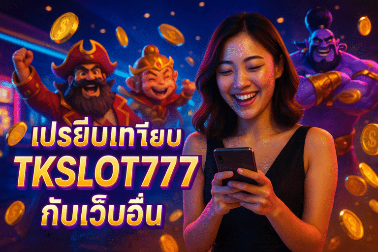 เปรียบเทียบ TKSLOT777 กับเว็บอื่น