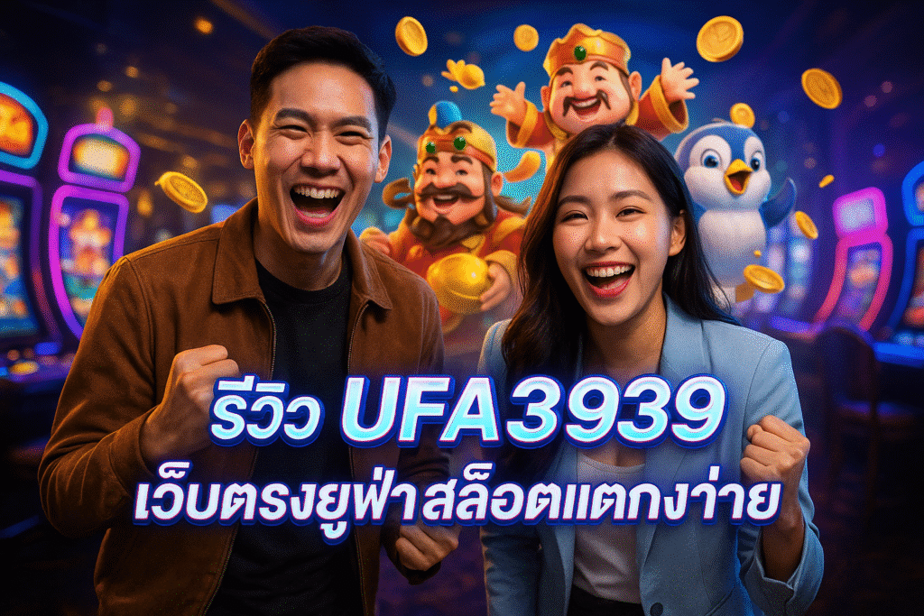 รีวิว UFA3939 เว็บตรงยูฟ่า สล็อตแตกง่ายทุกค่าย