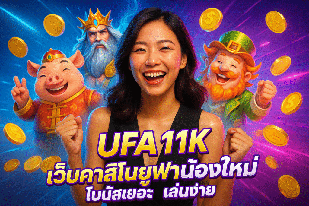 UFA11K เว็บคาสิโนยูฟ่าน้องใหม่ โบนัสเยอะ เล่นง่าย