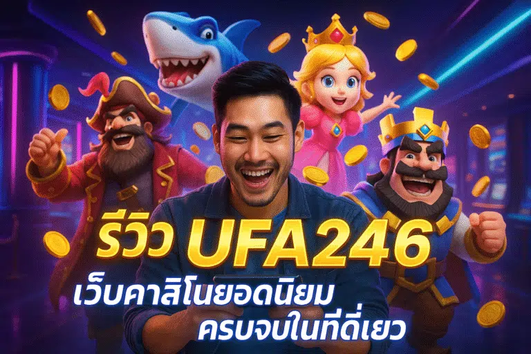 รีวิว UFA246 เว็บคาสิโนยอดนิยม ครบจบในที่เดียว