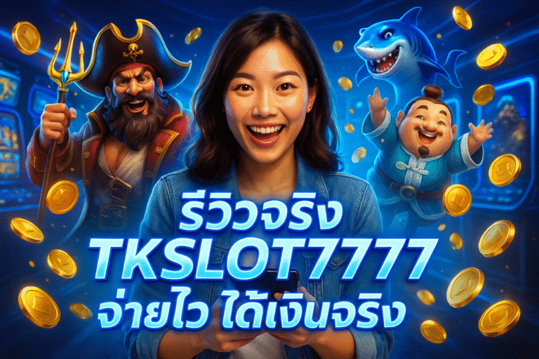 รีวิวจริง TKSLOT777 จ่ายไวได้เงินจริง